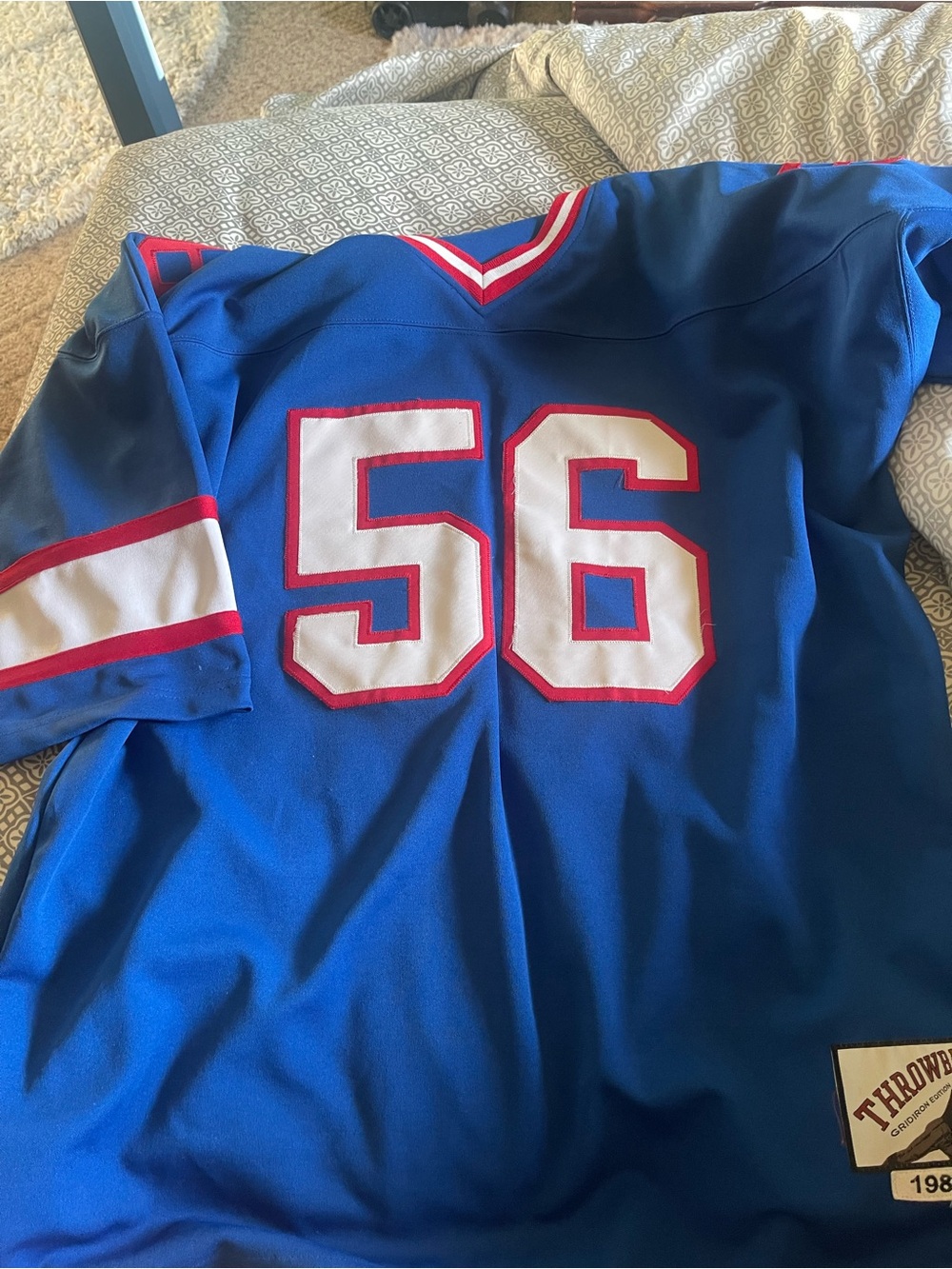 LAWRENCE TAYLOR,Authentic  XL Throwbacks,Gridiron Edition,1986,56